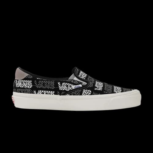 Vans Slip-On 59 LX 'Black Logo Checkerboard'