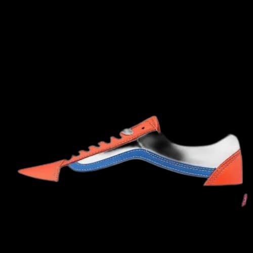 Vans Old Skool Vlt Lx 'White Orange Blue'