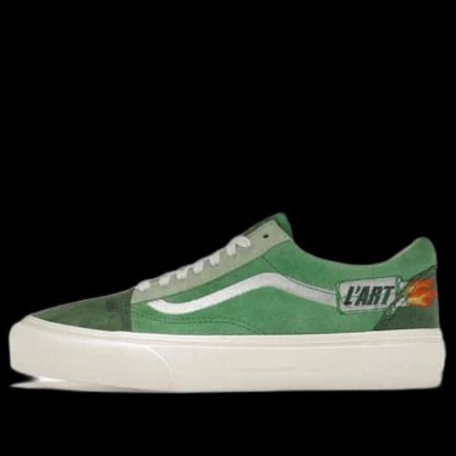 Vans Vault Old Skool x KAR L'Art de L'Automobile 'Exhaust Pack - Green'