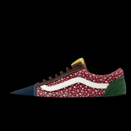 Vans Style 36 Lightweight Cozy Skateboarding Shoes Unisex Blue Green Red