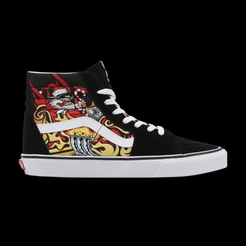 Vans Sk8-Hi 'Santa Flame - Black'