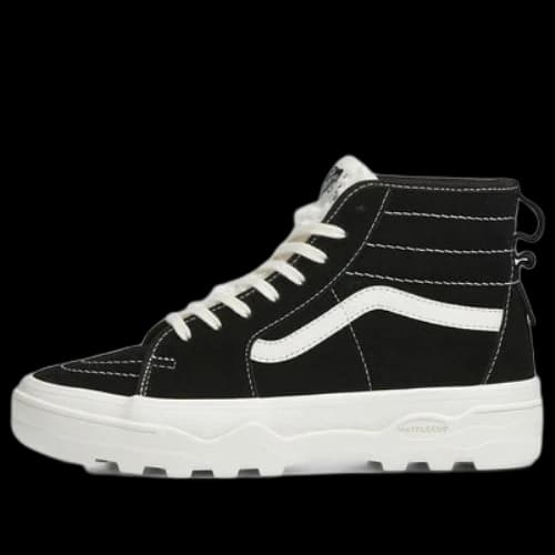 Vans SK8-HI Sherpa Suede Sentry 'Black White'