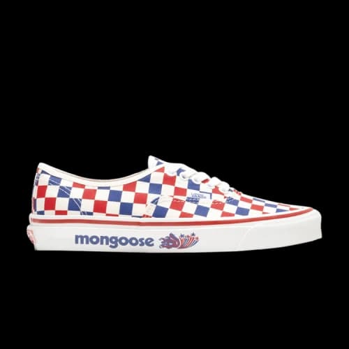 Vans Our Legends x Authentic 44 DX 'Mongoose - Red Blue Checkerboard'