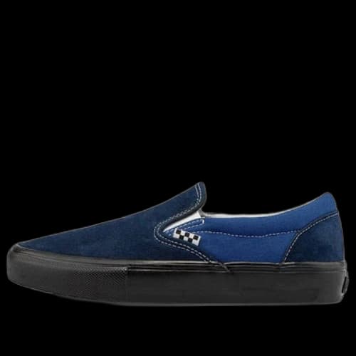 Vans Unisex Skate Slip-On VCU Sneakers Black/Blue