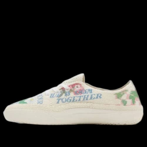 Vans Eco Theory Circle Vee 'White Green Blue'