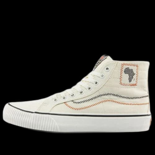 JUJU Surf Club x Vans SK8-HI 'White Orange Black'