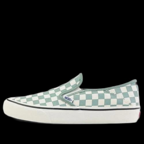 Vans slip-on VR3 'Checkered Green'