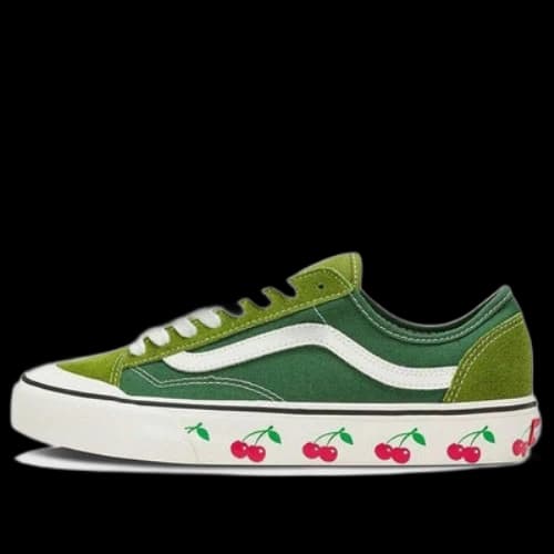 Vans Style 36 Decon SF Casual Low Tops Skateboarding Shoes Unisex Green
