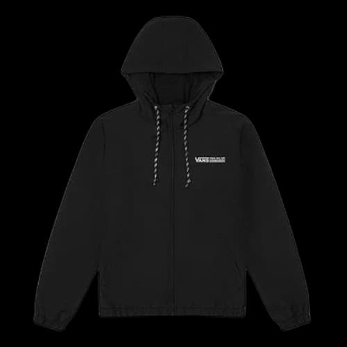 Vans Athleisure Casual Sports Hooded Jacket Black (Women's)