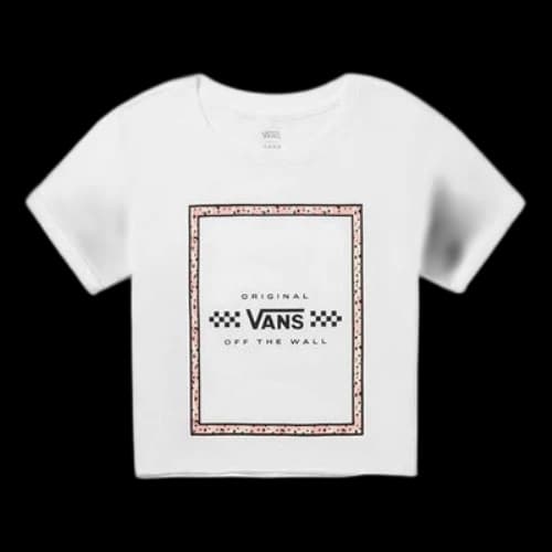 Vans x Leila Hurst Crossover Leopard print Short Sleeve White (Women's)