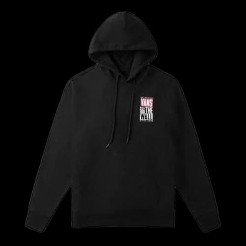 Vans 2019 Winter Men's Casual Sports Hooded Pullover Sweater Top Black