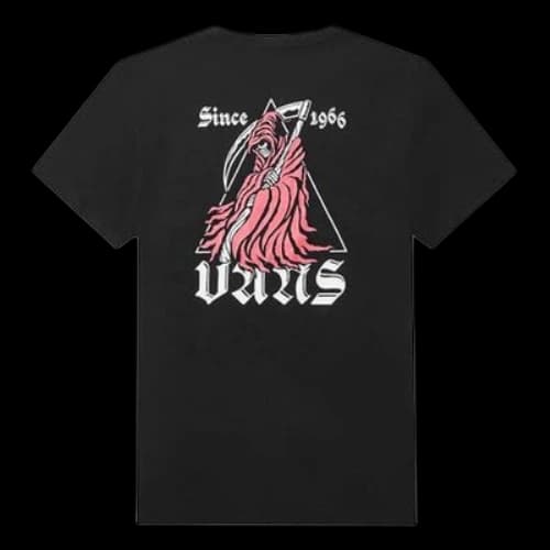 Vans Anime Printing Short Sleeve Black