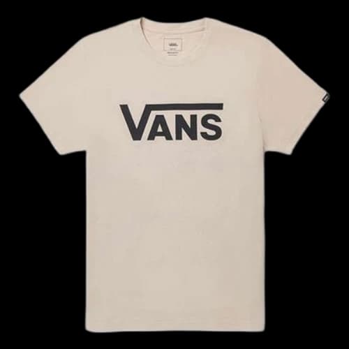 Vans Logo Printing Sports Round Neck Short Sleeve Couple Style