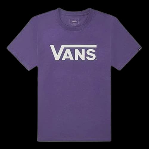 Vans Athleisure Casual Sports Short Sleeve Couple Style Purple
