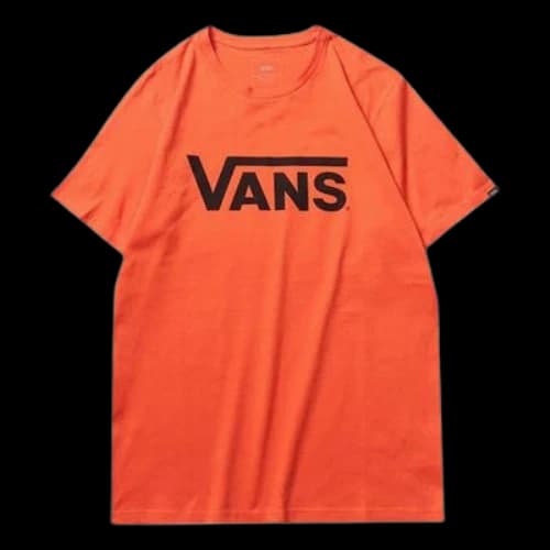 Vans Classic Logo Printing Short Sleeve Couple Style