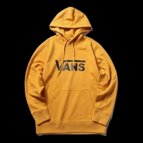 Vans Exclusive Pack Classic Logo Pullover Couple Style Yellow
