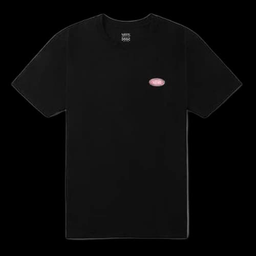 Vans Athleisure Casual Sports Short Sleeve Black (Women's)