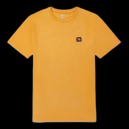 Vans Alphabet Pattern Printing Short Sleeve Yellow (Women's)