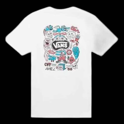 Vans OTW Mooncasket Short Sleeve TEE White (Women's)