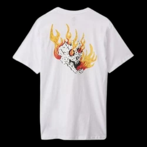 Vans Rowan Zorilla Skull T-shirt 'White'