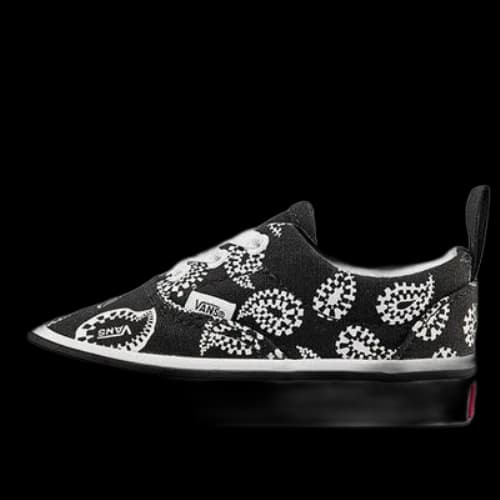 Vans Era Low Tops Skateboarding Shoes Black cashew 'Black White'