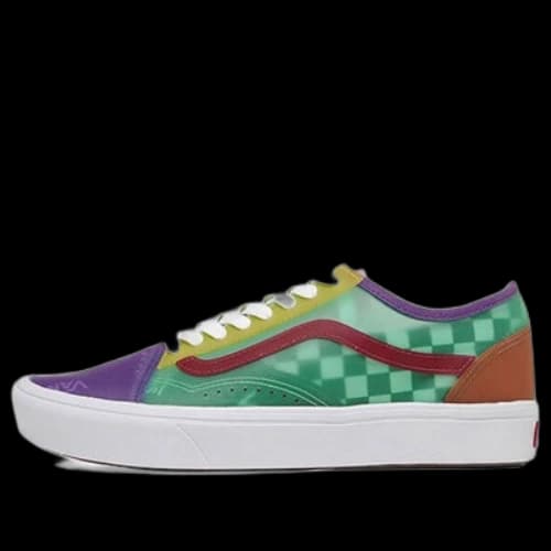 Vans COMFYCUSH SLIP-SKOOL (J@ZZ) Deep 'Green Purple'