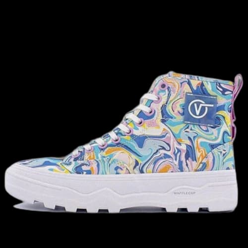 Vans SK8-HI WC Classic Casual Skateboarding Shoes Unisex Blue Purple
