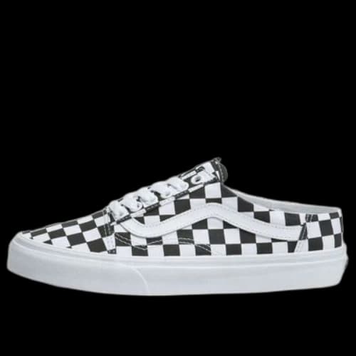 Vans Checkerboard Old Skool Mule Chessboard White/Black