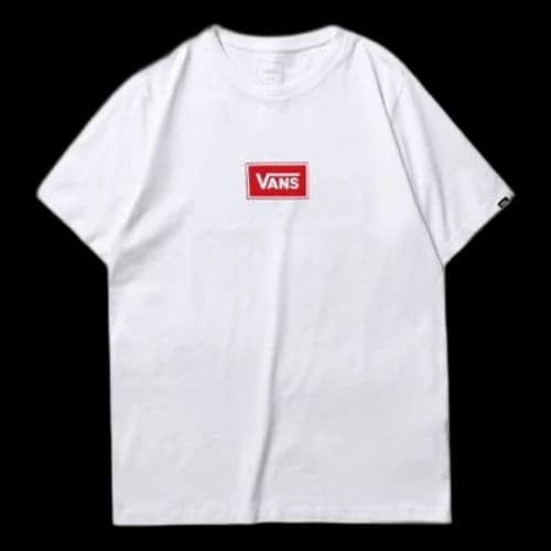 Vans Ap To The Max SS Tee Printing Logo Short Sleeve White