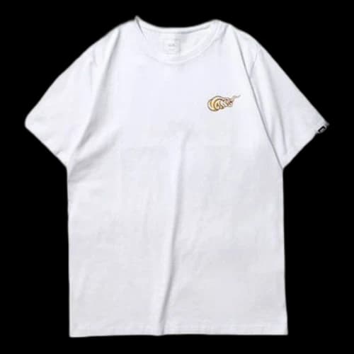 Vans Men's Artist Printed Round Neck Tee White