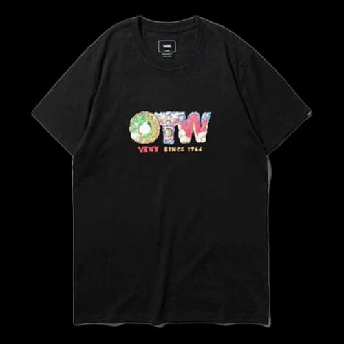 Vans Asian Artist Crossover Series Printing Short Sleeve Black