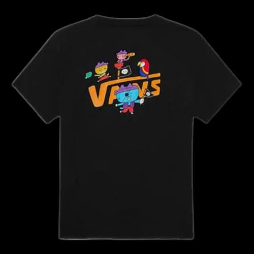 Vans x Hororoworld Unisex Round-neck Black
