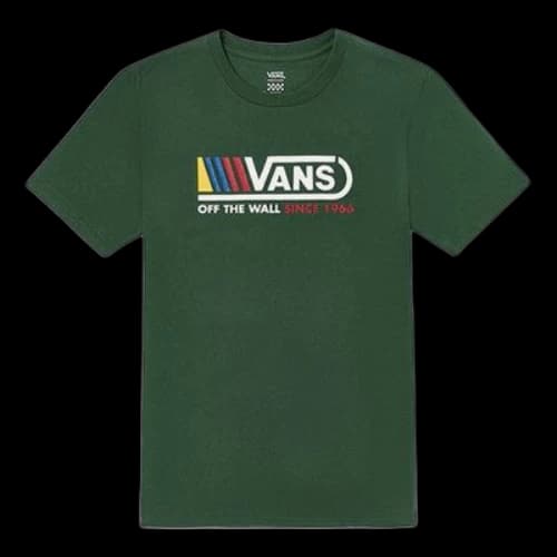 Vans Alphabet logo Printing Short Sleeve Green