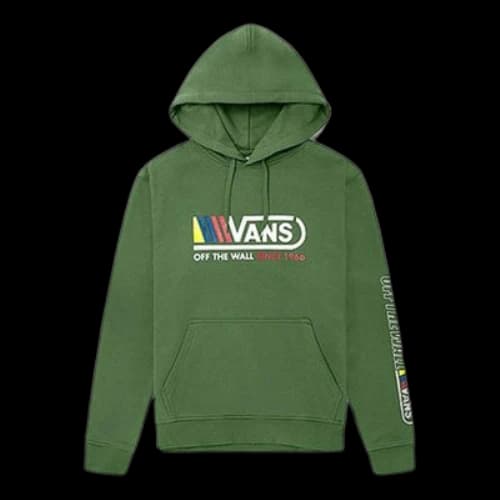 Vans Alphabet Printing Couple Style Green