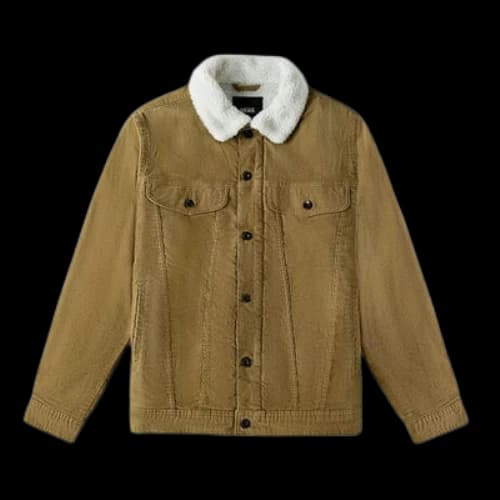 Vans Athleisure Casual Sports Jacket Yellow