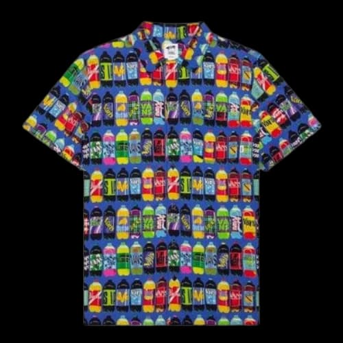 Vans x Fergus All Over Print Rayon Short Sleeve Shirt 'Multi-Color'