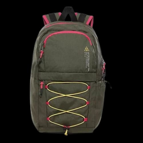 Vans 66 Supply Backpack 'Olive Green Red'