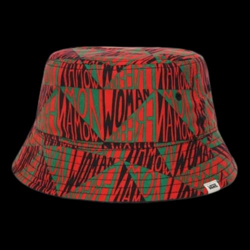 Vans x MoMA Ringgold Bucket Hat 'Red Green Black'