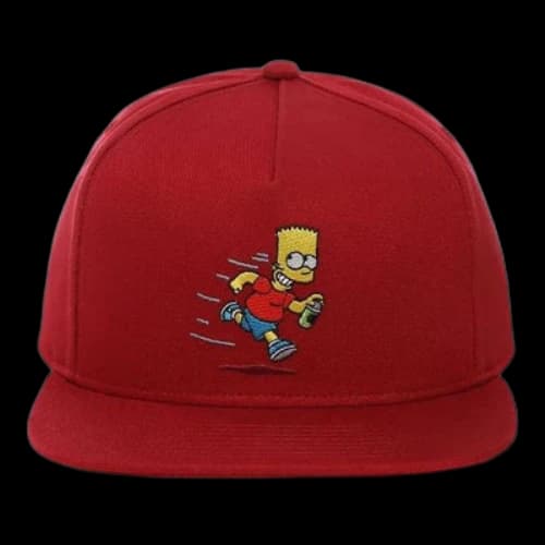(GS) Vans x The Simpsons Snapback Hat 'Red'