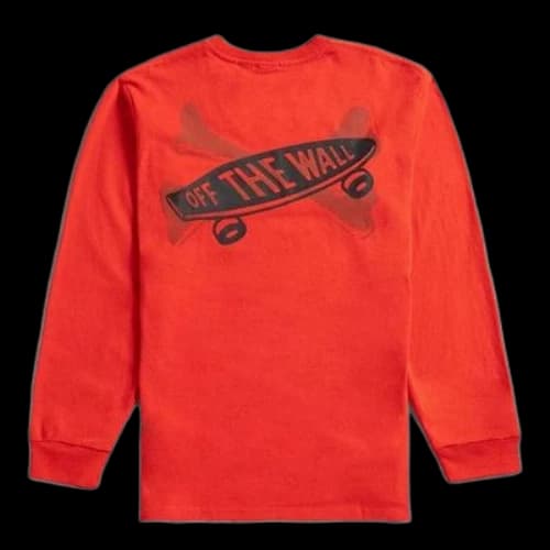Vans Vault x WTAPS Long Sleeve T-Shirt 'Orange'