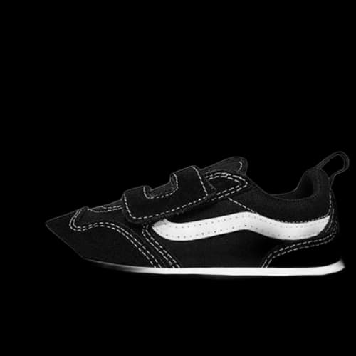 Vans Toddler ComfyCush New Skool V Shoes (1-4 years) 'Black White'