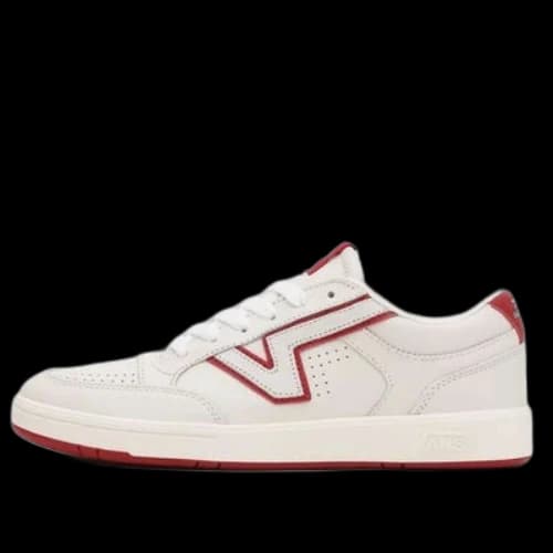 Vans Lowland Cc Low-Top Sneakers White/Red