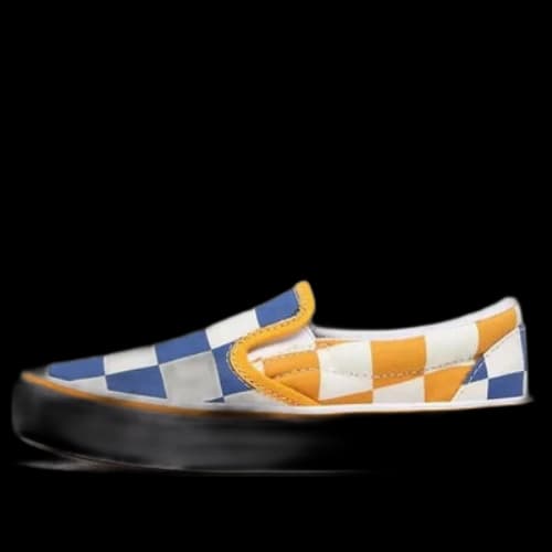 Vans Big Checker Comfycush Slip-On 'Yellow Blue'