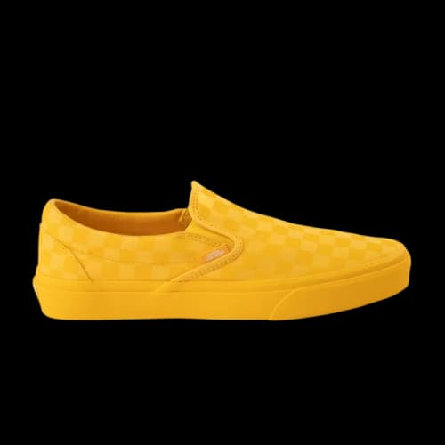 Vans Classic Slip-On 'Mono Checkerboard - Spectra Yellow'