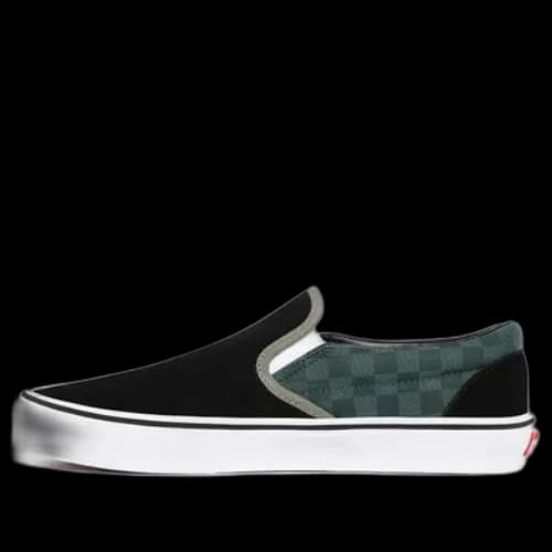 Vans Classic Slip-On 'Black White Blue'