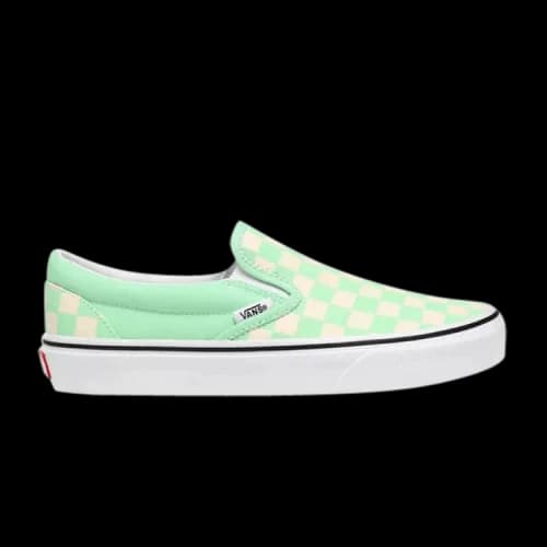 Vans Classic Slip-On 'Checkerboard - Green Ash'