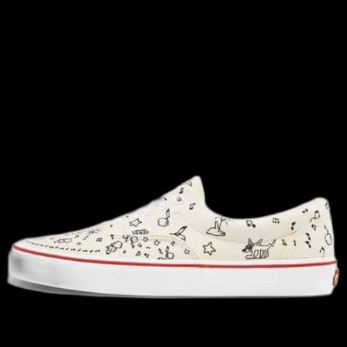 Vans Era Beige Graffiti Unisex Cream