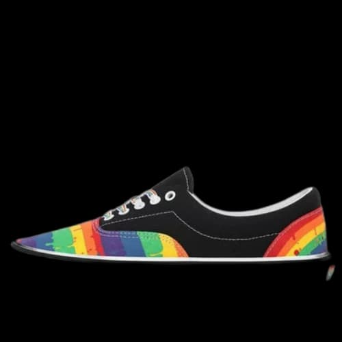 Vans Rainbow Drip Era 'Black Red Blue'