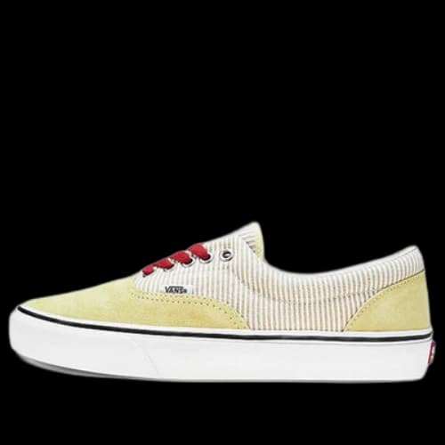 Vans Era Retro Low Top Casual Skate Shoes Unisex Yellow Blue