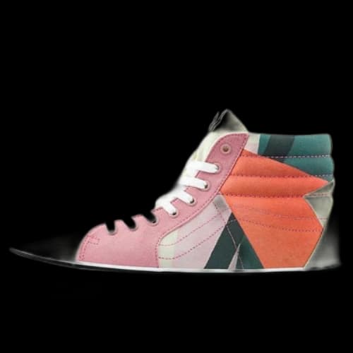 Vans MoMA x SK8-Hi Liubov Popova 'Creamyellow Black Pink'